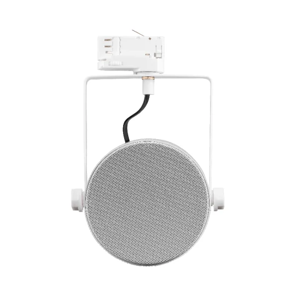 Haut-parleur spot blanc amplifié sans fil 15W – LA-SPOT15BL