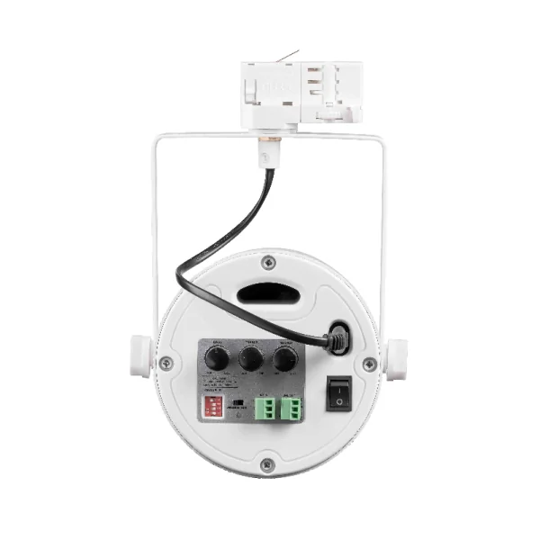 Haut-parleur spot blanc amplifié sans fil 15W – LA-SPOT15BL