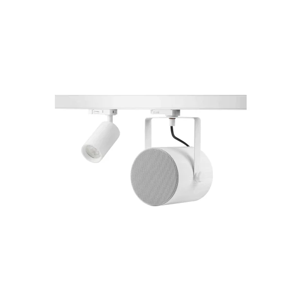 Haut-parleur spot blanc amplifié sans fil 15W – LA-SPOT15BL