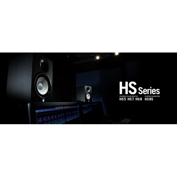 HS5 Black (la paire) + pieds