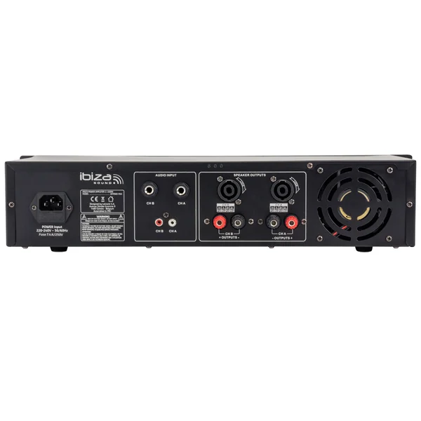 Ibiza AMP300-MKII Power Amplifier (2x240W)