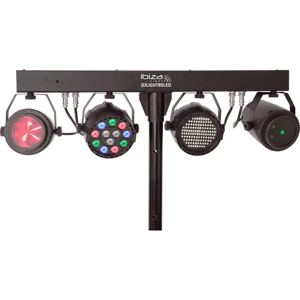 Ibiza LED Lightbar Moonflower, Laser and Strobe