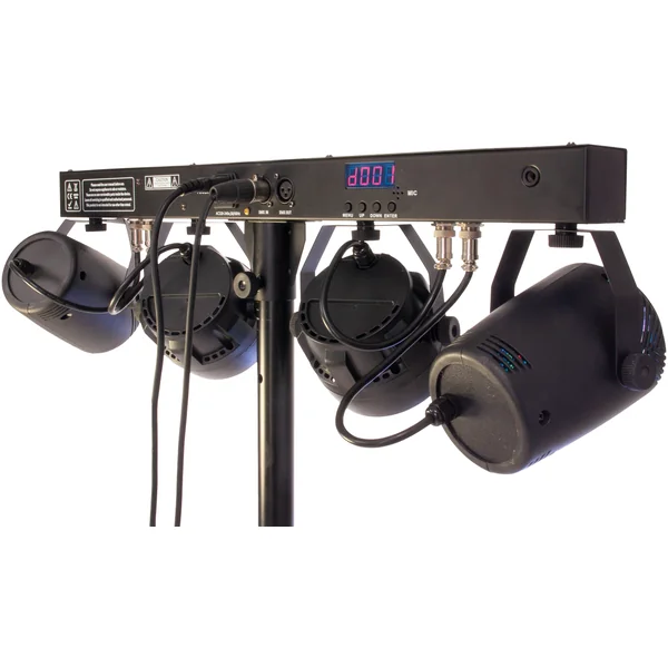 Ibiza LED Lightbar Moonflower, Laser and Strobe