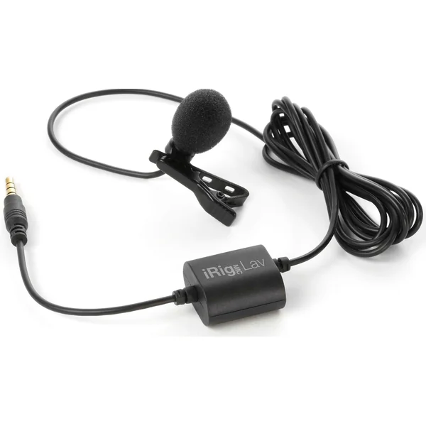 IK Multimedia iRig Mic Lav Microphone Lavalier
