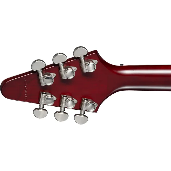 Inspired By Gibson Modern Prophecy Flying V - aged bengal tiger burst