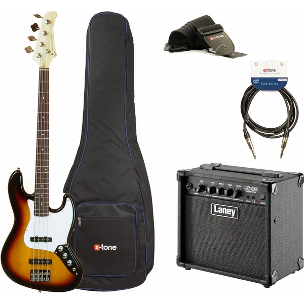 JAB +LANEY LX15B +CABLE +HOUSSE +COURROIE + Housse basse éco - 3 tone sunburst