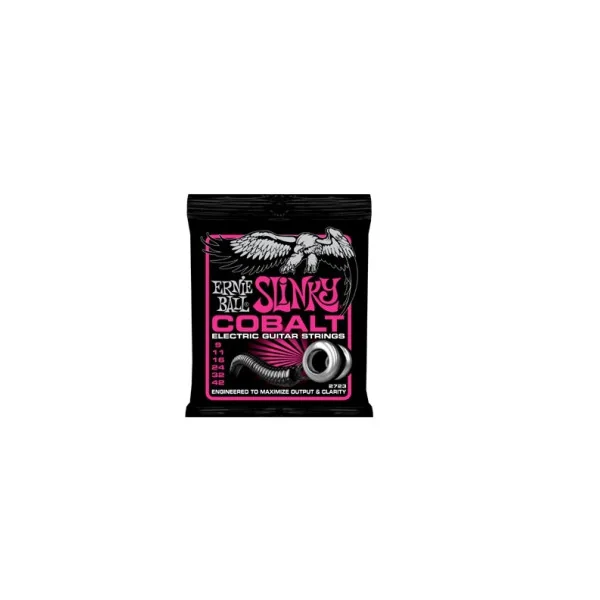 JEU COBALT SUPER SLINKY 9-11-16-24-32-42 ERNIE BALL