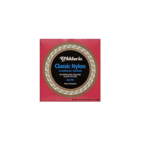 JEU CORDES CLASSIQUES NYLON TIRANT FORT D'ADDARIO