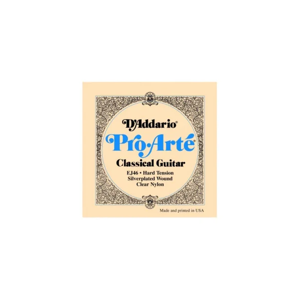JEU CORDES CLASSIQUES NYLON TIRANT FORT D'ADDARIO