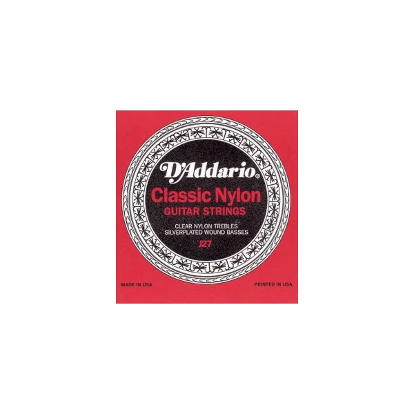 JEU CORDES CLASSIQUES NYLON TIRANT NORMAL D'ADDARIO
