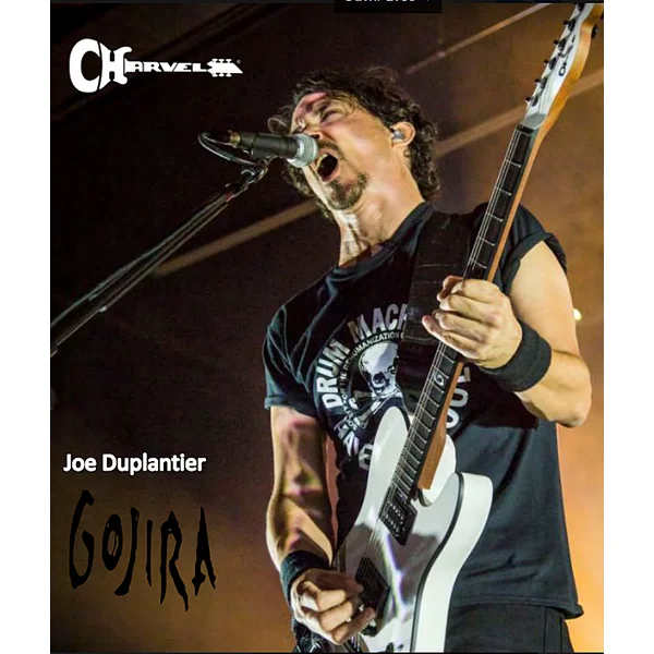 Joe Duplantier Pro-Mod Style 2 Signature - satin white