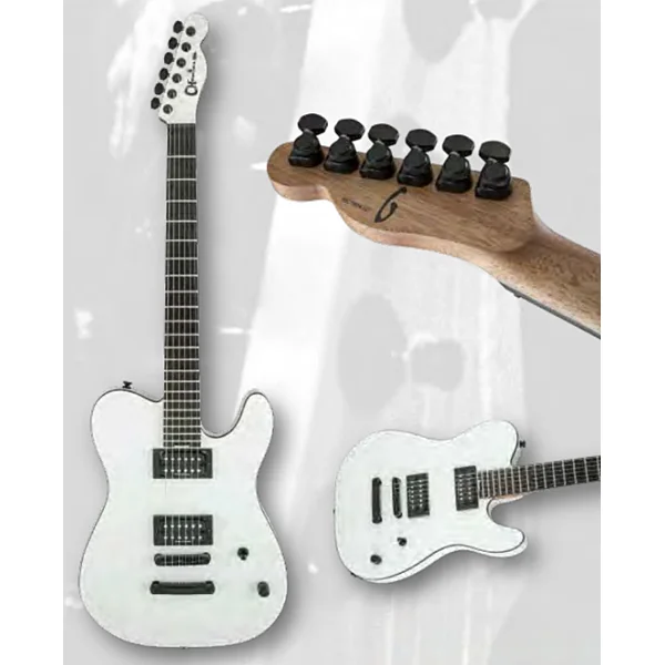 Joe Duplantier Pro-Mod Style 2 Signature - satin white