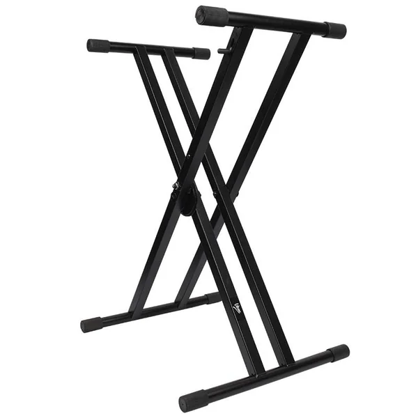 Keyboardstativ ,selvjusterende med sikkerhedslås