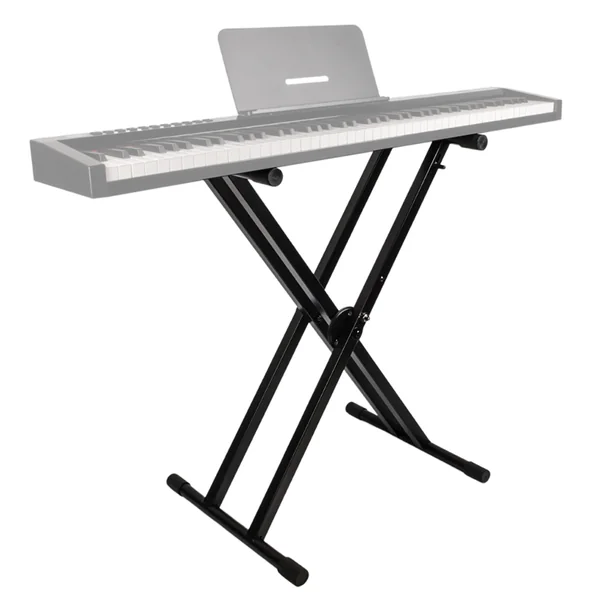 Keyboardstativ ,selvjusterende med sikkerhedslås
