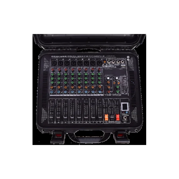Kit Sonorisation 360 W en Valise avec Table de Mixage Amplifiée et Enceintes