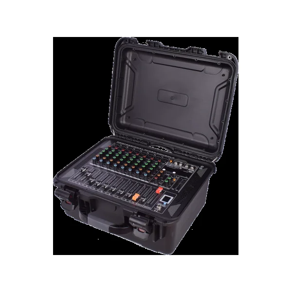 Kit Sonorisation 360 W en Valise avec Table de Mixage Amplifiée et Enceintes