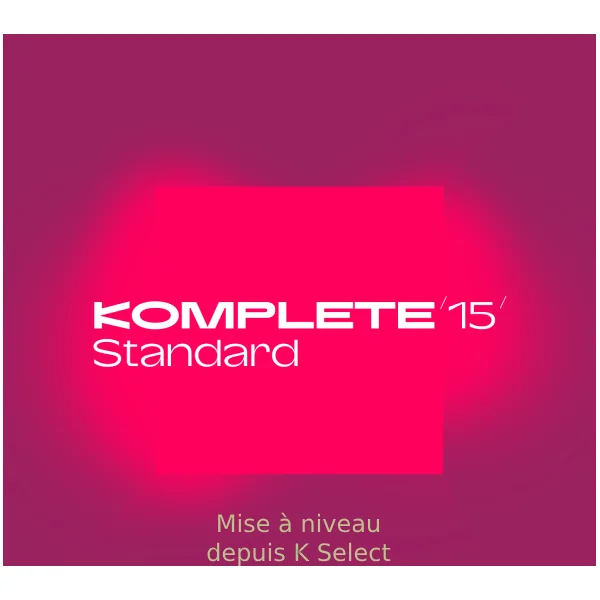 Komplete 15 Standard Upgrade for K Select DL