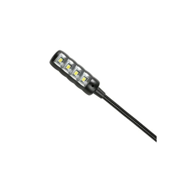 Lampe col de cygne à 8 LED COB blanches avec connecteur USB