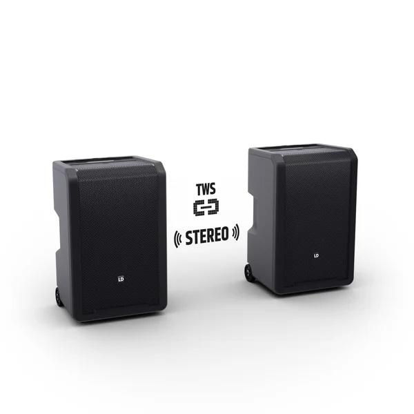 LD Systems ANNY® 10 - 10" système PA Bluetooth® portable sur batterie avec mixer