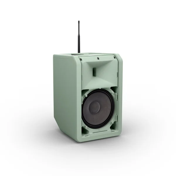 LD Systems ANNY® 8 HHD B5 GN - Enceinte PA Bluetooth® portable sur batterie avec mixer et 1x micro main sans fil, vert aventure