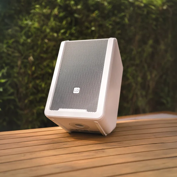 LD Systems ANNY® 8 HHD B5 W - Enceinte PA Bluetooth® portable sur batterie avec mixer et 1x micro main sans fil, blanc pur