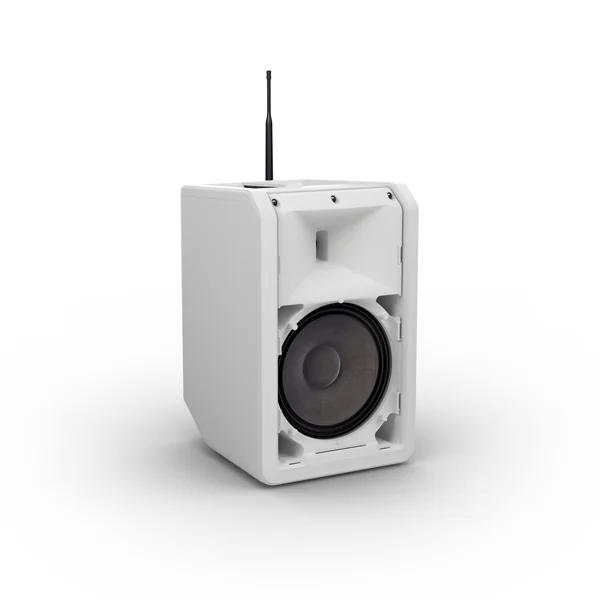 LD Systems ANNY® 8 HHD B5 W - Enceinte PA Bluetooth® portable sur batterie avec mixer et 1x micro main sans fil, blanc pur