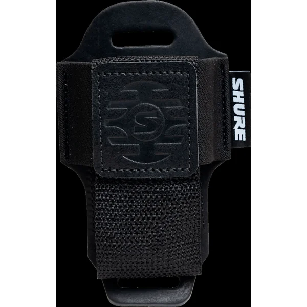 Leather pouch for wireless pocket transmitter
