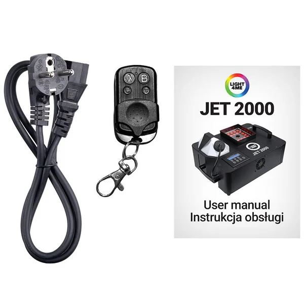 Light4 Me JET 2000 vertikal røgmaskine