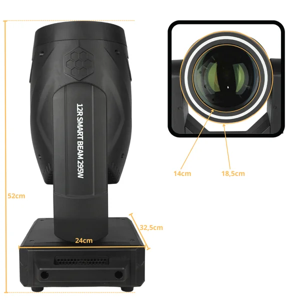 LIGHT4ME 12R SMART BEAM 295W