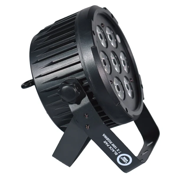 Light4Me Black PAR 7x10W RGBWA