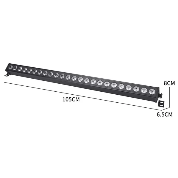 LIGHT4ME DECO BAR 24 RGB IR LED-bar + fjernbetjening