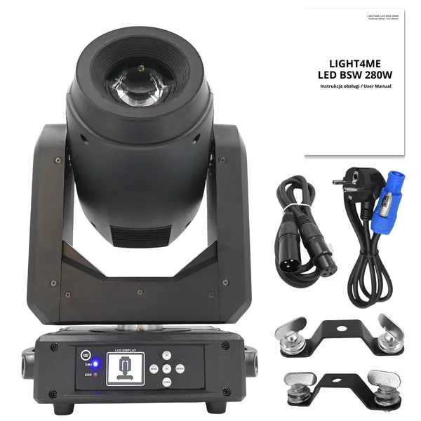 LIGHT4ME LED BSW 280W hybrid-movinghead