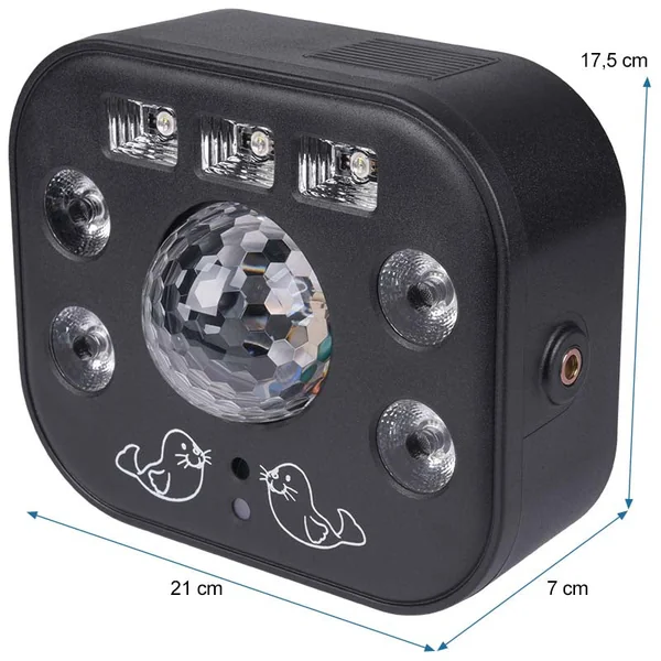 LIGHT4ME MULTIFASE multieffekt LED UV vaskeblixt