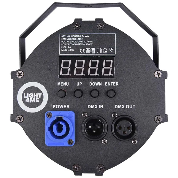 Light4Me P4 WW LED PAR scenespot