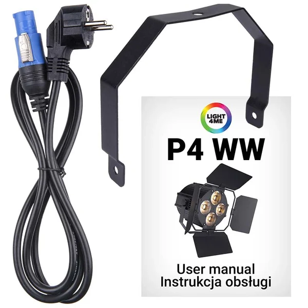 Light4Me P4 WW LED PAR scenespot