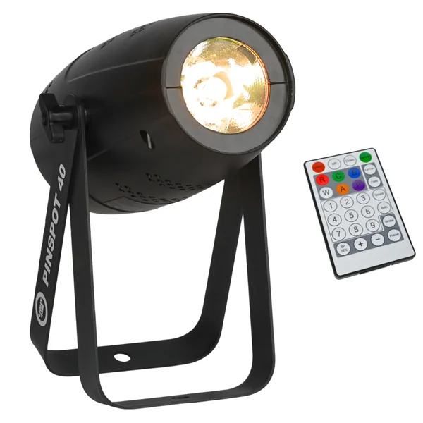 Light4Me Pinspot 40 Watt RGBW