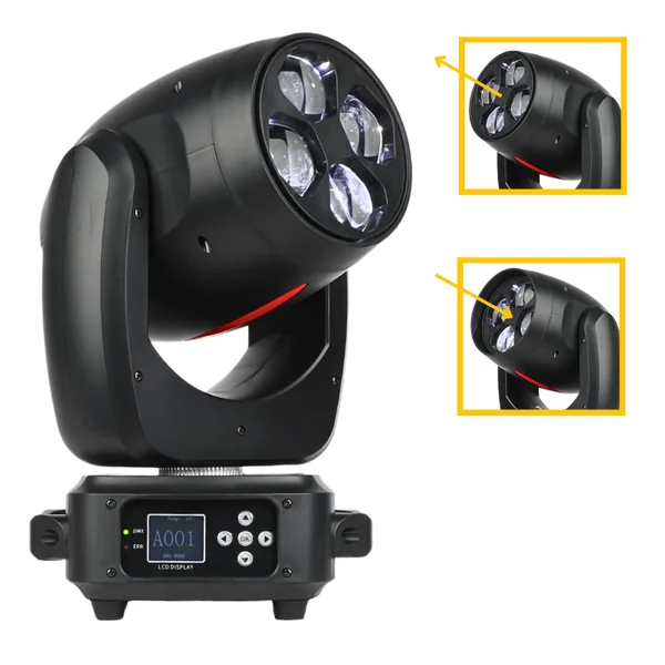 LIGHT4ME RED LINE WASH 4x40W LED movinghead