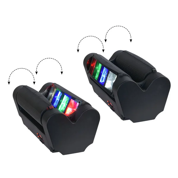 LIGHT4ME SPIDER MKII TURBO LED lyseffekt 8x3W RGBW