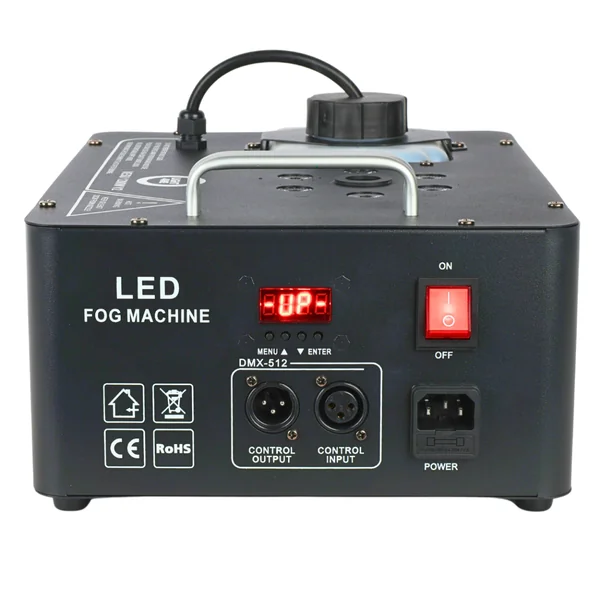 Light4Me VESU 1200W V2 Vertikal Røgmaskine med RGB LED