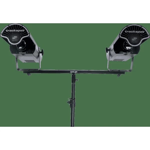 Light bar for 8 pars or effects - black