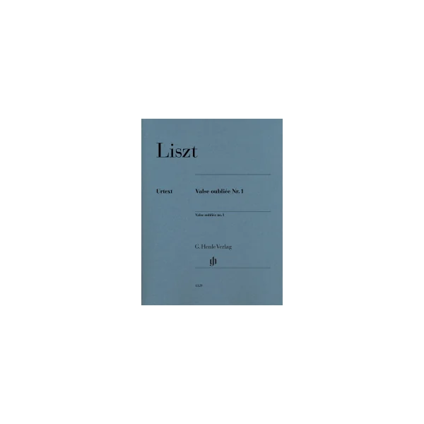 Liszt F. Valse Oubliee N°1 Piano-1