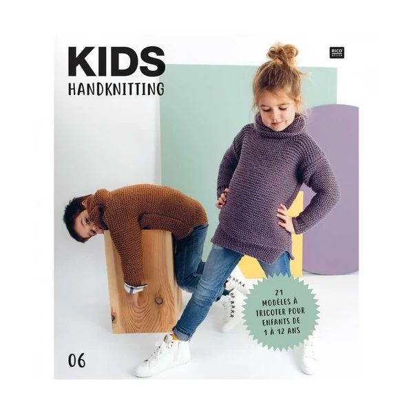 Livre Rico Kids Handknitting - Rico Design - N° 6