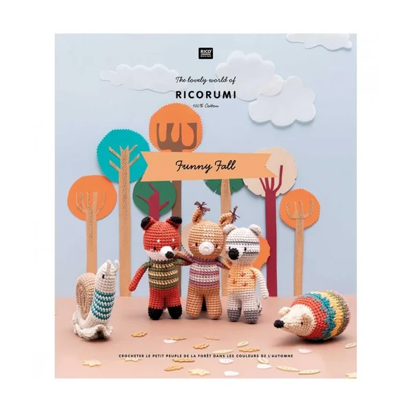 Livre Ricorumi Funny Fall - Rico Design - Rico Design