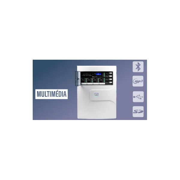 LONE AUDIO LA-WALL4 – Amplificateur mural multimédia 4 zones 4 × 150 W