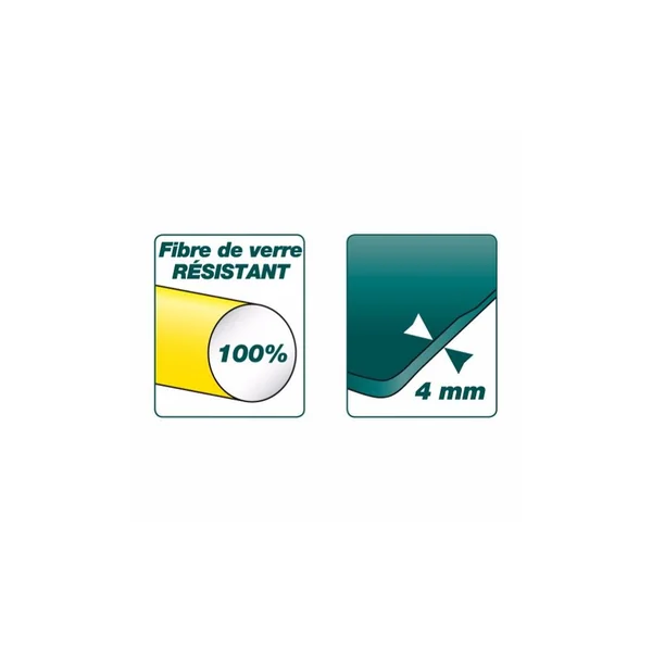 Louchet d’arrachage PRO 90 cm – Manche Novagrip avec béquille – 3,62 kg