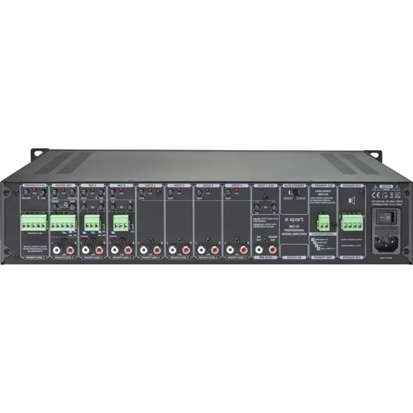 MA120 APART Ampli-Mélangeur 120 W/100 V