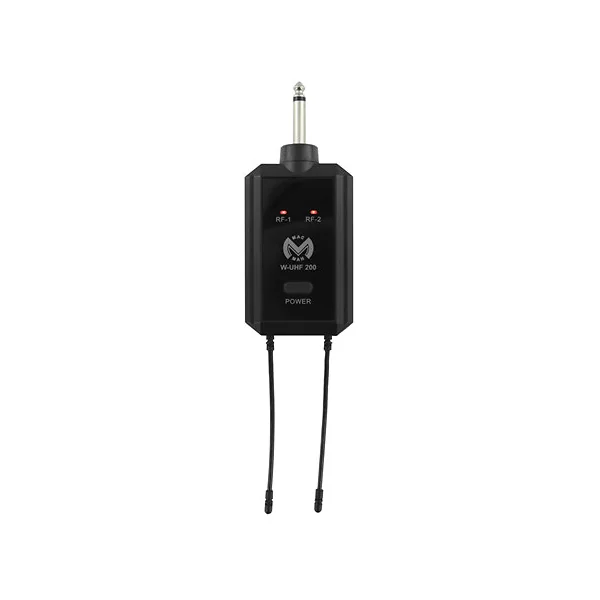Mac Mah - W-UHF 200 M : Système 2 microphones sans fil professionnel