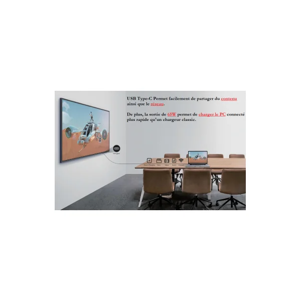 Maxhub ND43CMA: La Solution Idéale pour Vos Salles de Réunion et Cadres Commerciaux