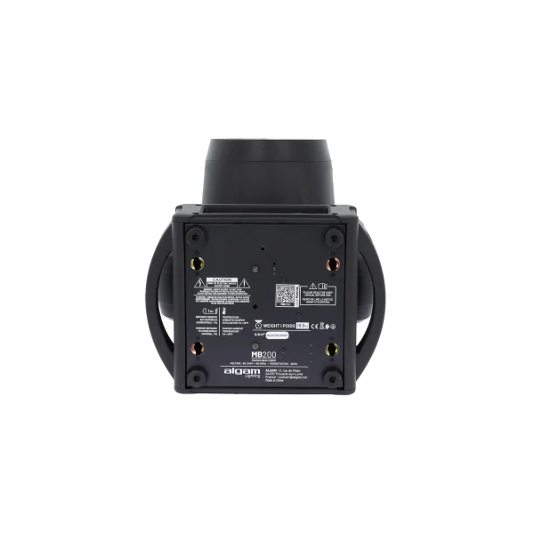 MB200 Algam Lighting – Lyre Beam led 200W avec anneau RGB