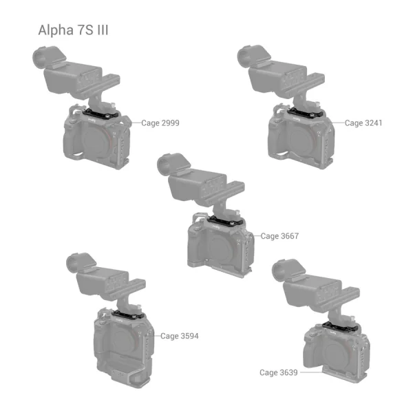 MD4019 - Adapter Plate for Sony FX3 XLR Handle